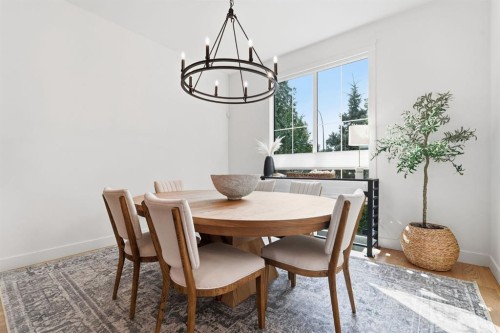 736 35 Street Nw, Calgary, AB - Indoor Photo Showing Dining Room