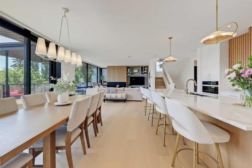 159 Rosery Drive Nw, Calgary, AB - Indoor Photo Showing Dining Room