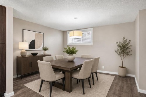 550 Mckenzie Towne Close Se, Calgary, AB - Indoor Photo Showing Dining Room