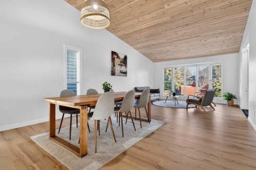 303 Woodside Place, Okotoks, AB - Indoor Photo Showing Dining Room