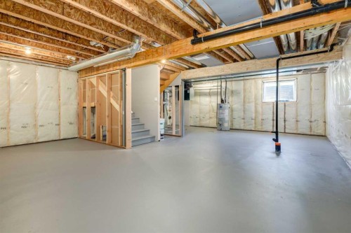 32 Ellen Lane, Crossfield, AB - Indoor Photo Showing Basement