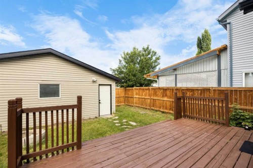 223 Coventry Road Ne, Calgary, AB - Outdoor With Deck Patio Veranda With Exterior