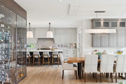67 Aspen Ridge Square Sw, Calgary, AB - Indoor Photo Showing Dining Room