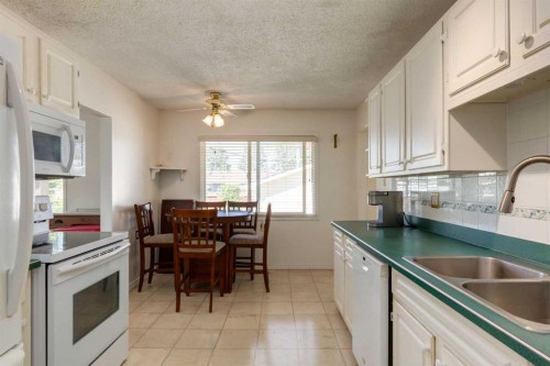 228 Maple Court Crescent Se, Calgary, AB - Indoor Photo Showing Kitchen With Double Sink