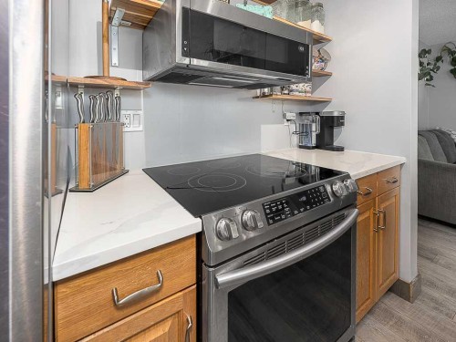 5-93 Grier Place Ne, Calgary, AB - Indoor Photo Showing Kitchen