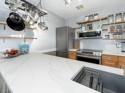5-93 Grier Place Ne, Calgary, AB - Indoor Photo Showing Kitchen