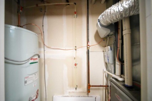 211 Copperpond Common Se, Calgary, AB - Indoor Photo Showing Basement