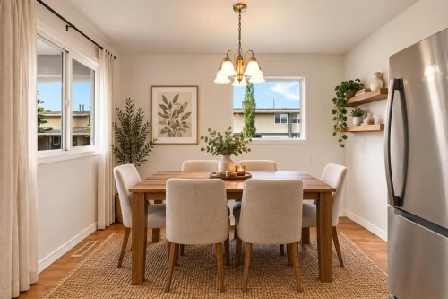 605-6223 31 Avenue Nw, Calgary, AB - Indoor Photo Showing Dining Room