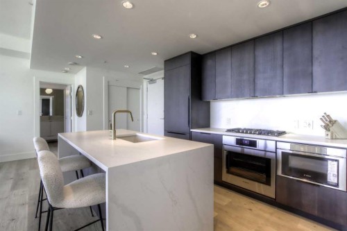 807-46 9 Street Ne, Calgary, AB - Indoor Photo Showing Kitchen With Upgraded Kitchen