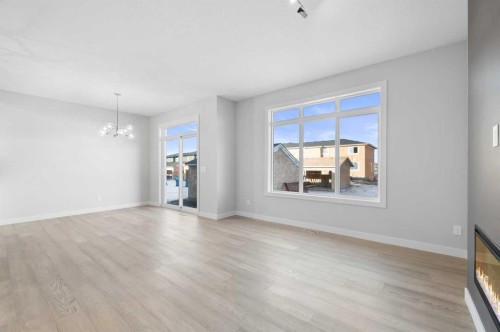 67 Agate Road, Cochrane, AB - Indoor Photo Showing Living Room