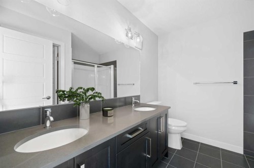 67 Agate Road, Cochrane, AB - Indoor Photo Showing Bathroom