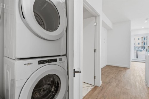 2110-265 Wolf Willow Boulevard Se, Calgary, AB - Indoor Photo Showing Laundry Room