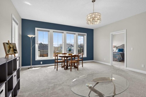 73 Rockyvale Green Nw, Calgary, AB - Indoor Photo Showing Dining Room