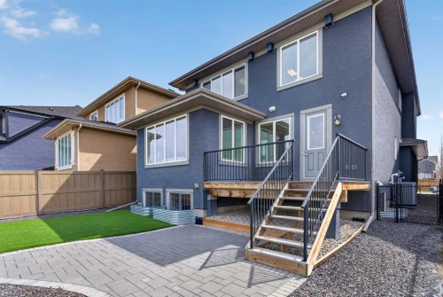73 Rockyvale Green Nw, Calgary, AB - Outdoor With Deck Patio Veranda