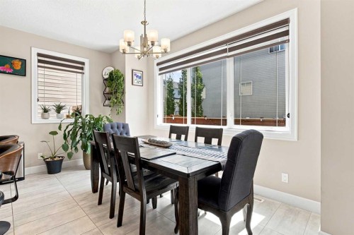 12 Cityside Common Ne, Calgary, AB - Indoor Photo Showing Dining Room