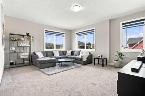 12 Cityside Common Ne, Calgary, AB - Indoor Photo Showing Living Room