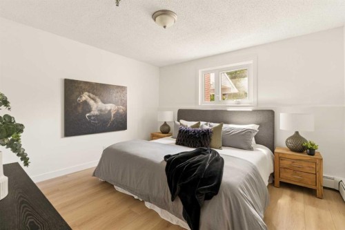 101-930 18 Avenue Sw, Calgary, AB - Indoor Photo Showing Bedroom
