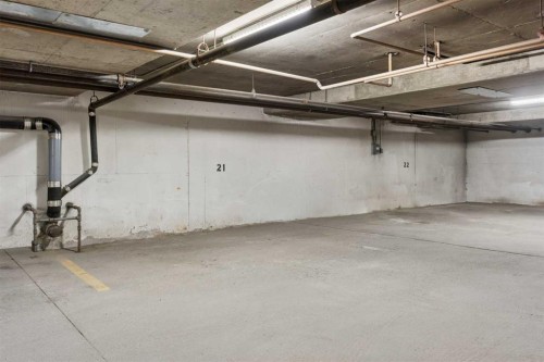 101-930 18 Avenue Sw, Calgary, AB - Indoor Photo Showing Garage