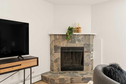 101-930 18 Avenue Sw, Calgary, AB - Indoor With Fireplace