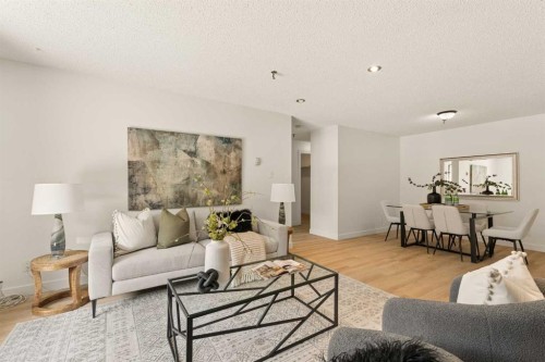 101-930 18 Avenue Sw, Calgary, AB - Indoor Photo Showing Living Room