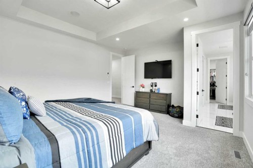 36 Waterford Terrace, Chestermere, AB - Indoor Photo Showing Bedroom
