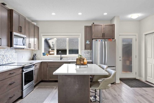 867 Walgrove Boulevard Se, Calgary, AB - Indoor Photo Showing Kitchen With Stainless Steel Kitchen With Upgraded Kitchen