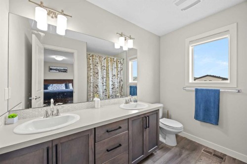 867 Walgrove Boulevard Se, Calgary, AB - Indoor Photo Showing Bathroom