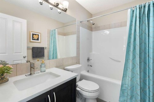 1258 New Brighton Drive Se, Calgary, AB - Indoor Photo Showing Bathroom