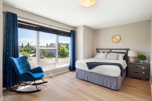 1258 New Brighton Drive Se, Calgary, AB - Indoor Photo Showing Bedroom