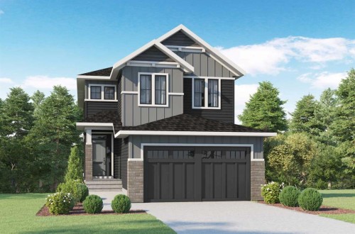 32 Heritage Ridge, Cochrane, AB - Outdoor With Facade