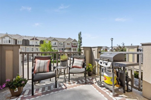 52 Windstone Green Sw, Airdrie, AB - Outdoor With Balcony