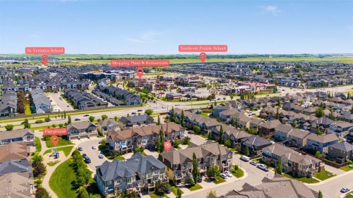 52 Windstone Green Sw, Airdrie, AB - Outdoor With View