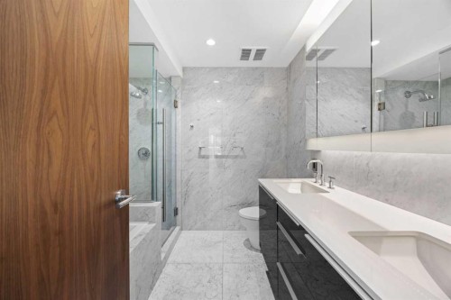 701-738 1 Avenue Sw, Calgary, AB - Indoor Photo Showing Bathroom