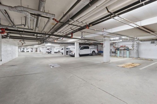 3209-99 Copperstone Park Se, Calgary, AB - Indoor Photo Showing Garage