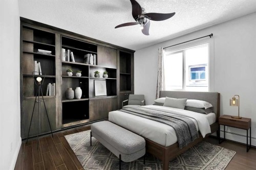 302-1730 7 Street, Calgary, AB - Indoor Photo Showing Bedroom