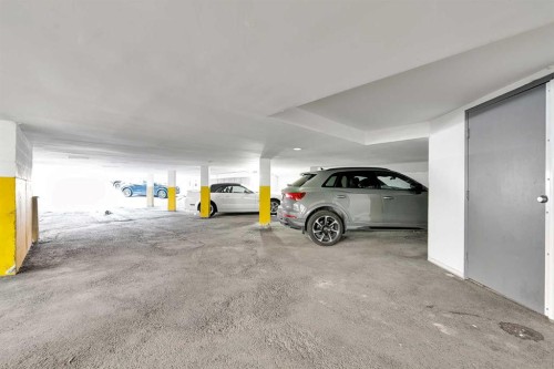 302-1730 7 Street, Calgary, AB - Indoor Photo Showing Garage