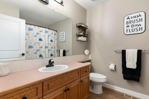 34 West Mcmanus Road, Cochrane, AB - Indoor Photo Showing Bathroom