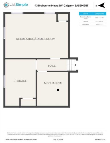 43 Brabourne Mews Sw, Calgary, AB - Other