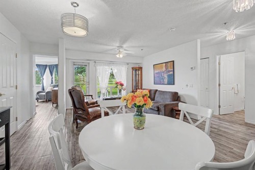 1114-1818 Simcoe Boulevard Sw, Calgary, AB - Indoor Photo Showing Dining Room