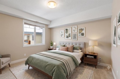 2444-2330 Fish Creek Boulevard Sw, Calgary, AB - Indoor Photo Showing Bedroom