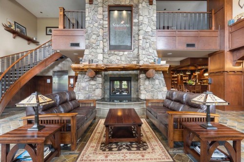 2444-2330 Fish Creek Boulevard Sw, Calgary, AB - Indoor With Fireplace