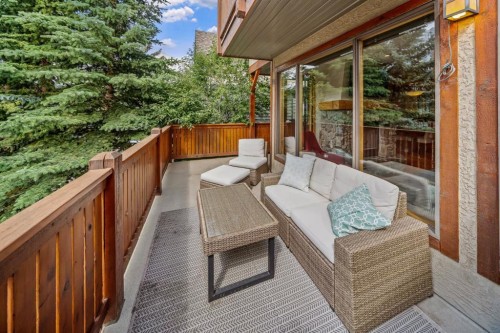 4-813 5Th Street, Canmore, AB - Outdoor With Deck Patio Veranda With Exterior