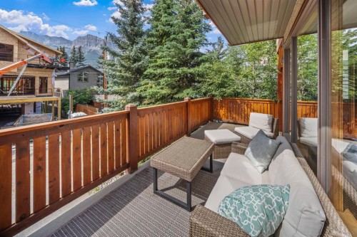 4-813 5Th Street, Canmore, AB - Outdoor With Deck Patio Veranda With Exterior