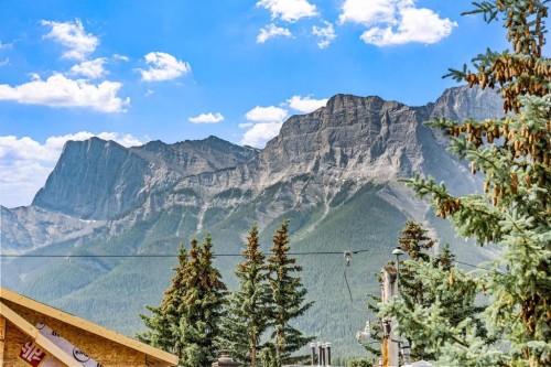 4-813 5Th Street, Canmore, AB - Outdoor With View