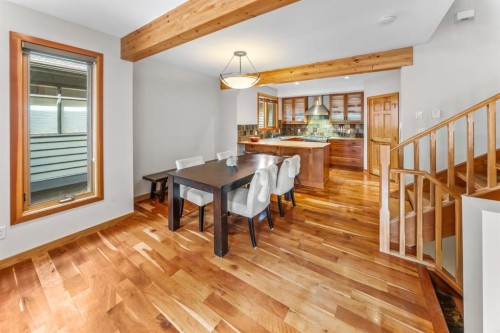 4-813 5Th Street, Canmore, AB - Indoor Photo Showing Dining Room