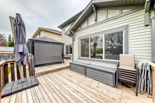 188 Hawkmere Way, Chestermere, AB - Outdoor With Deck Patio Veranda With Exterior