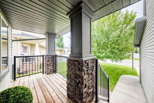 188 Hawkmere Way, Chestermere, AB - Outdoor With Deck Patio Veranda With Exterior