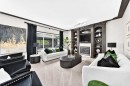 188 Hawkmere Way, Chestermere, AB  - Indoor Photo Showing Living Room With Fireplace 
