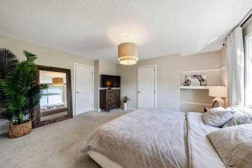 148 Rainbow Falls Glen, Chestermere, AB - Indoor Photo Showing Bedroom