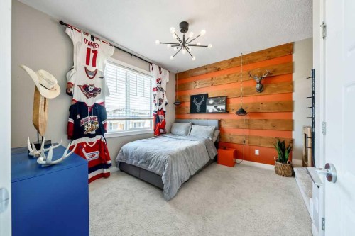 148 Rainbow Falls Glen, Chestermere, AB - Indoor Photo Showing Bedroom